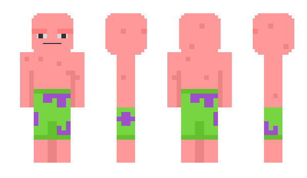 Minecraft skin Partition