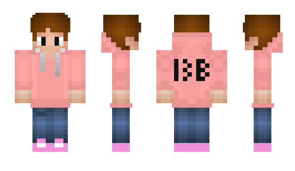 Minecraft скін по ніку 13BB