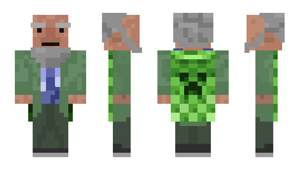 Minecraft skin TrueBombel