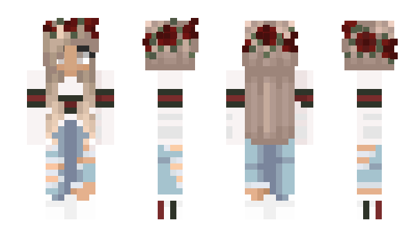 Minecraft skin girl1