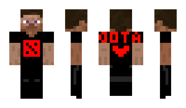 Minecraft skin KingDP
