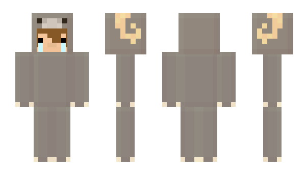 Minecraft skin ZombieWu