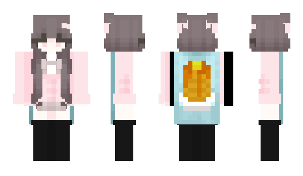 Minecraft скин по нику Pinkishdoll