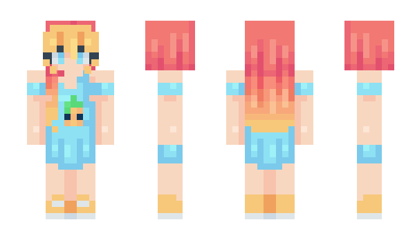 Minecraft skin Blemishblum