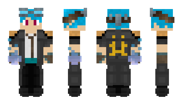 Minecraft skin Frozon