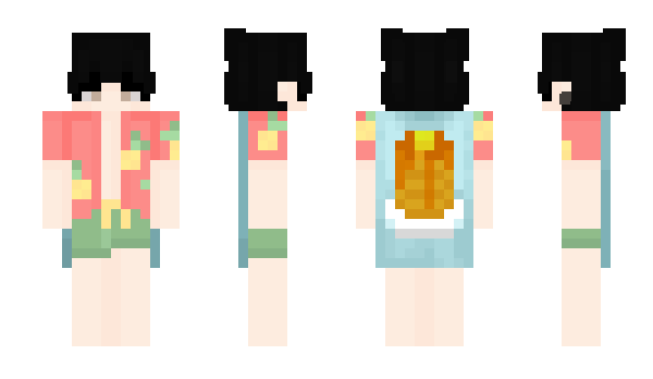 Minecraft skin PvnkRockLoser