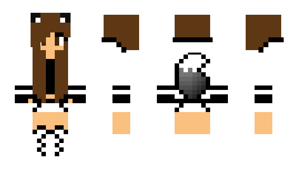 Minecraft skin Carlita