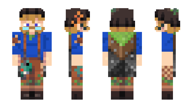 Minecraft skin AnglerBob