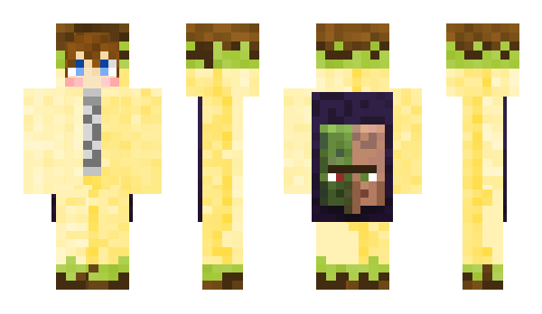 Minecraft skin AMNOTBANANAAMA