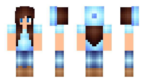 Minecraft skin xghastx2001