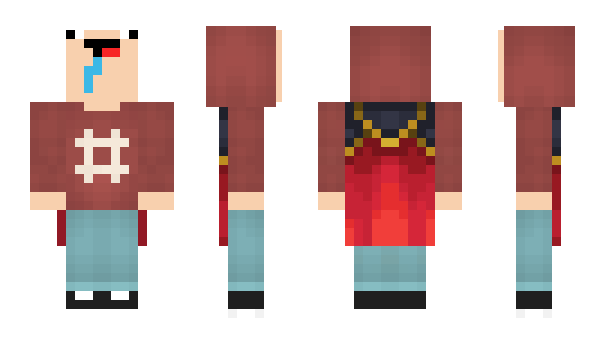 Minecraft skin MorreJaa