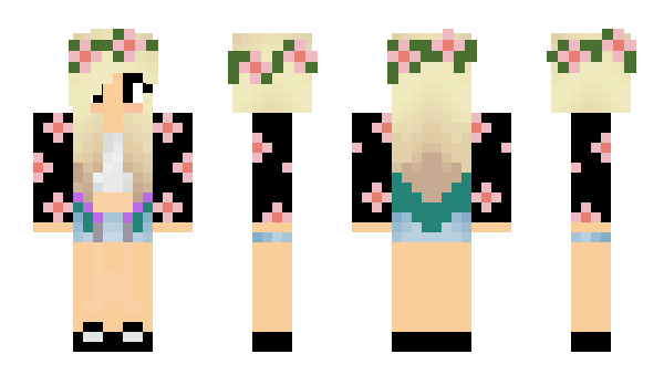 Minecraft skin tashysbear