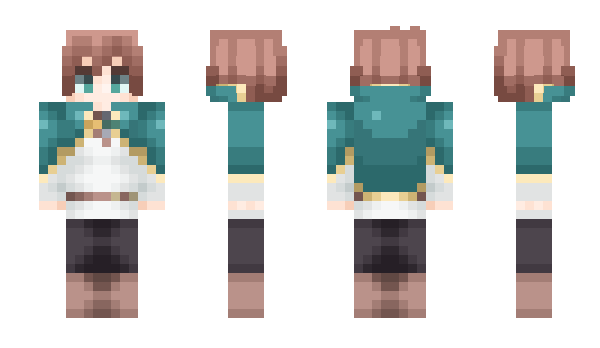 Minecraft скин по нику GothWomen