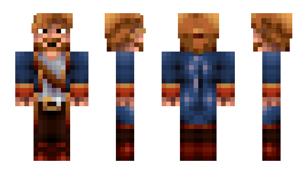 Minecraft skin MetrakCZ