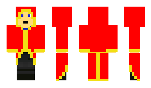 Minecraft skin THRich