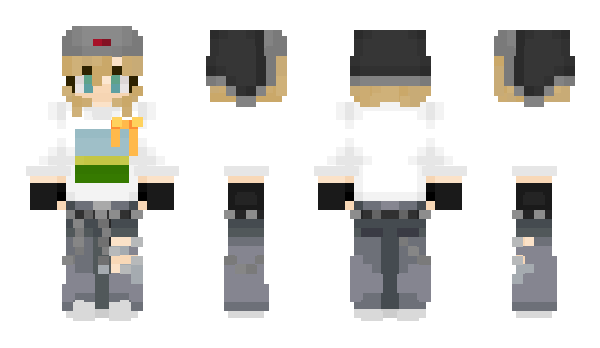 Minecraft skin Katechka