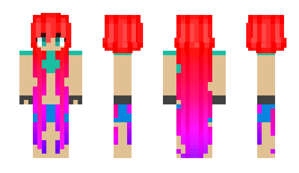 Minecraft skin sne_Rosa