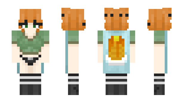 Minecraft скин по нику babygirlhomeless