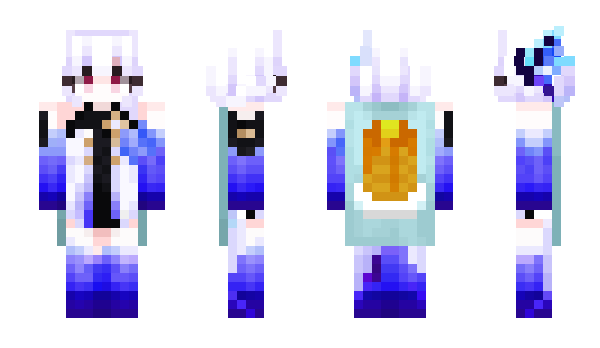 Minecraft скин по нику FemaleToes