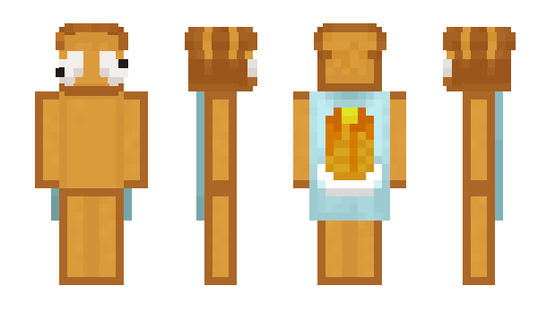 Minecraft скин по нику IwasL0AFED