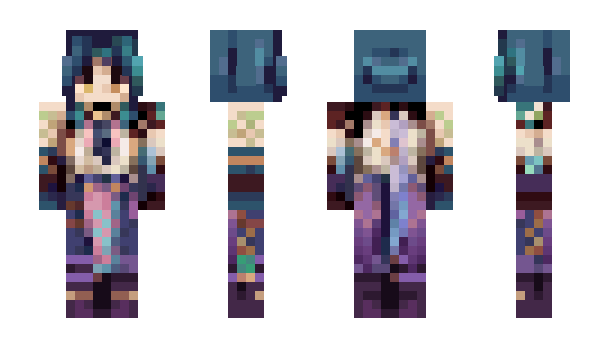 Minecraft скин по нику IsseIHyodou