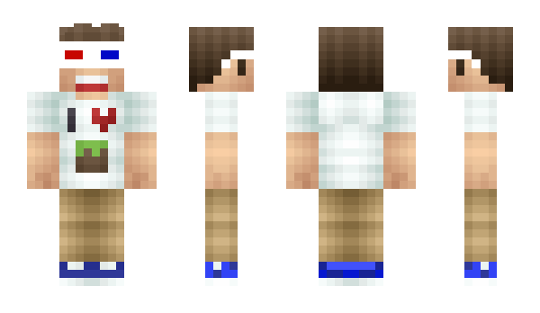 Minecraft skin hen002