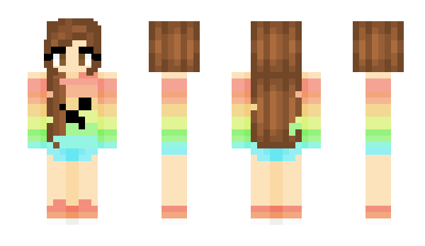 Minecraft skin Mia_F