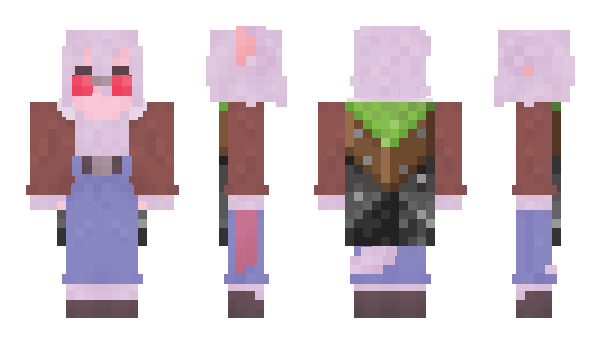 Minecraft скин по нику MoonlightYuzu