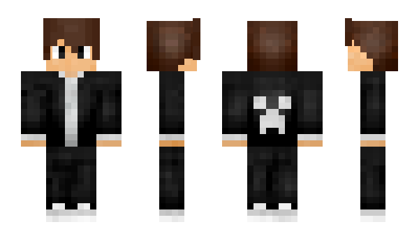 Minecraft skin BrownR