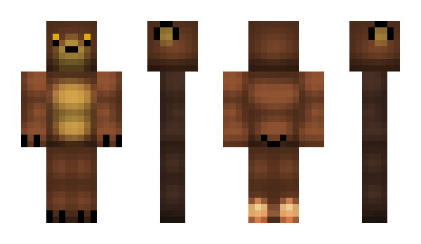 Minecraft скін по ніку BearBones