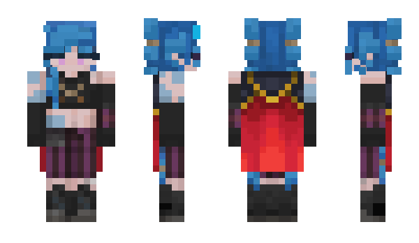 Minecraft skin Hxtsuna