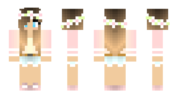 Minecraft skin FlowerGirl15