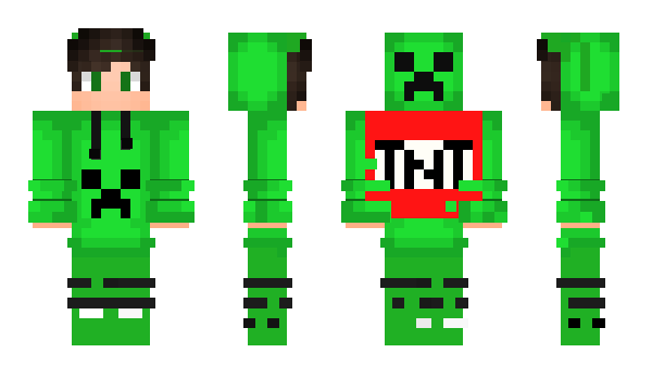 Minecraft skin CrepeerPro