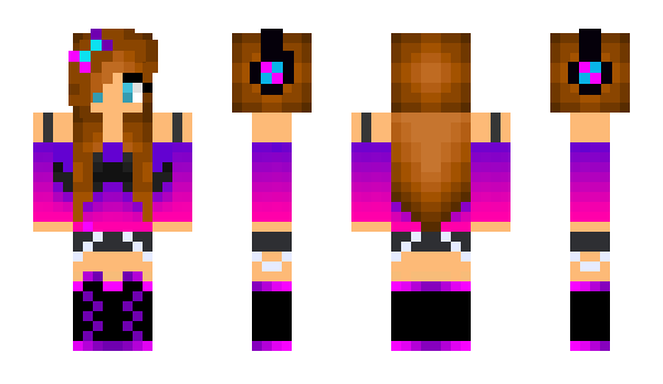 Minecraft skin Angelshae