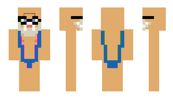 Minecraft скин по нику ItsKirito