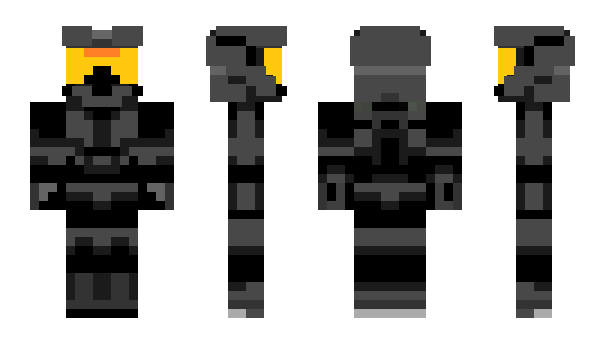 Minecraft skin Boogman