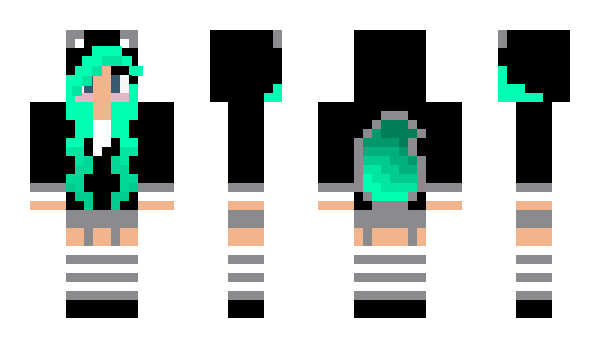 Minecraft skin Chessiekat