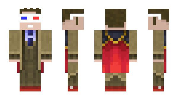 Minecraft skin Ironbloke