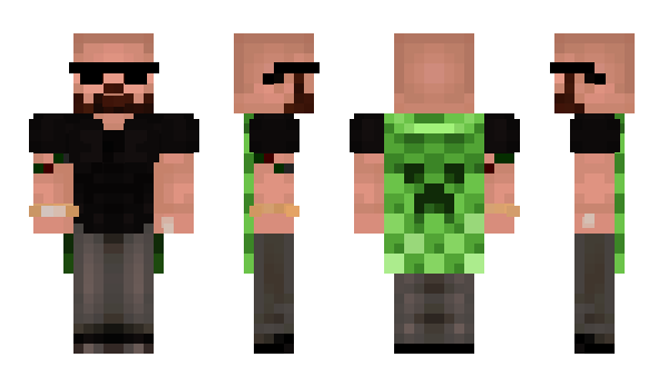 Minecraft skin TekCC