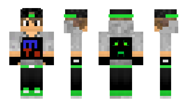 Minecraft skin MolotTora