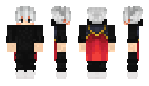 Minecraft skin Sora_Qrow