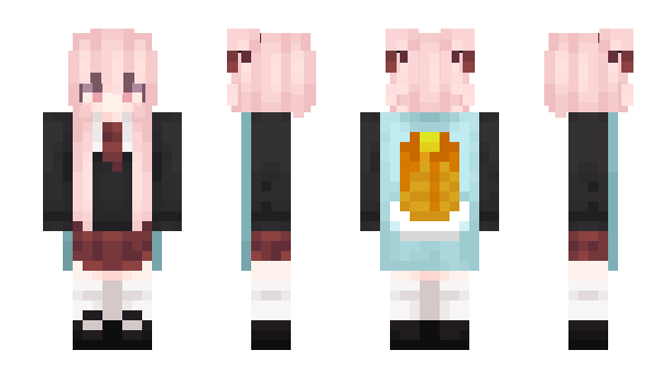 Minecraft скин по нику AxrYuno