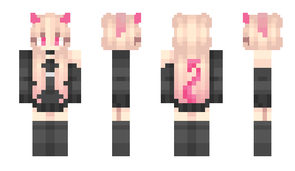 Minecraft skin DisabledKitty