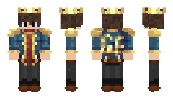 Minecraft skin PrinceWarrior