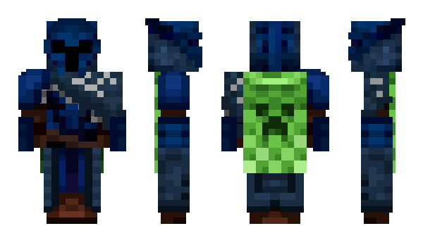 Minecraft skin SERVERMIGHTCRASH