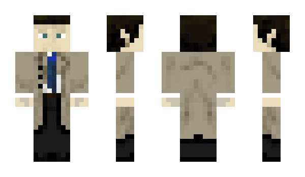 Minecraft skin castiel44