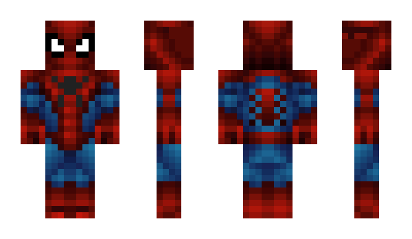 Minecraft скін по ніку SPODER_MAN