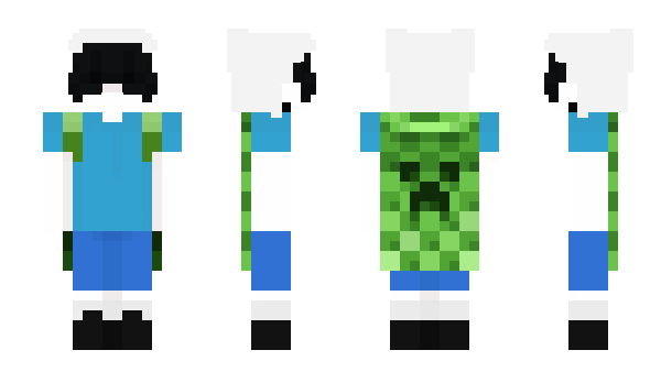 Minecraft скин по нику AutoDeLaNoSoy