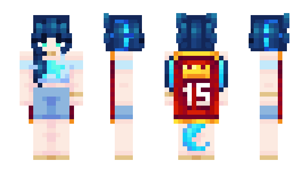 Minecraft скин по нику BluDragon28