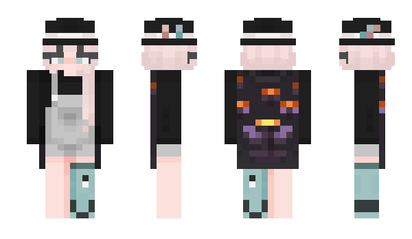 Minecraft skin Kisharra98